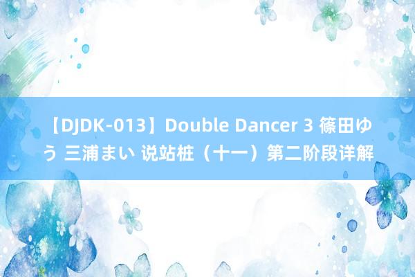 【DJDK-013】Double Dancer 3 篠田ゆう 三浦まい 说站桩（十一）第二阶段详解